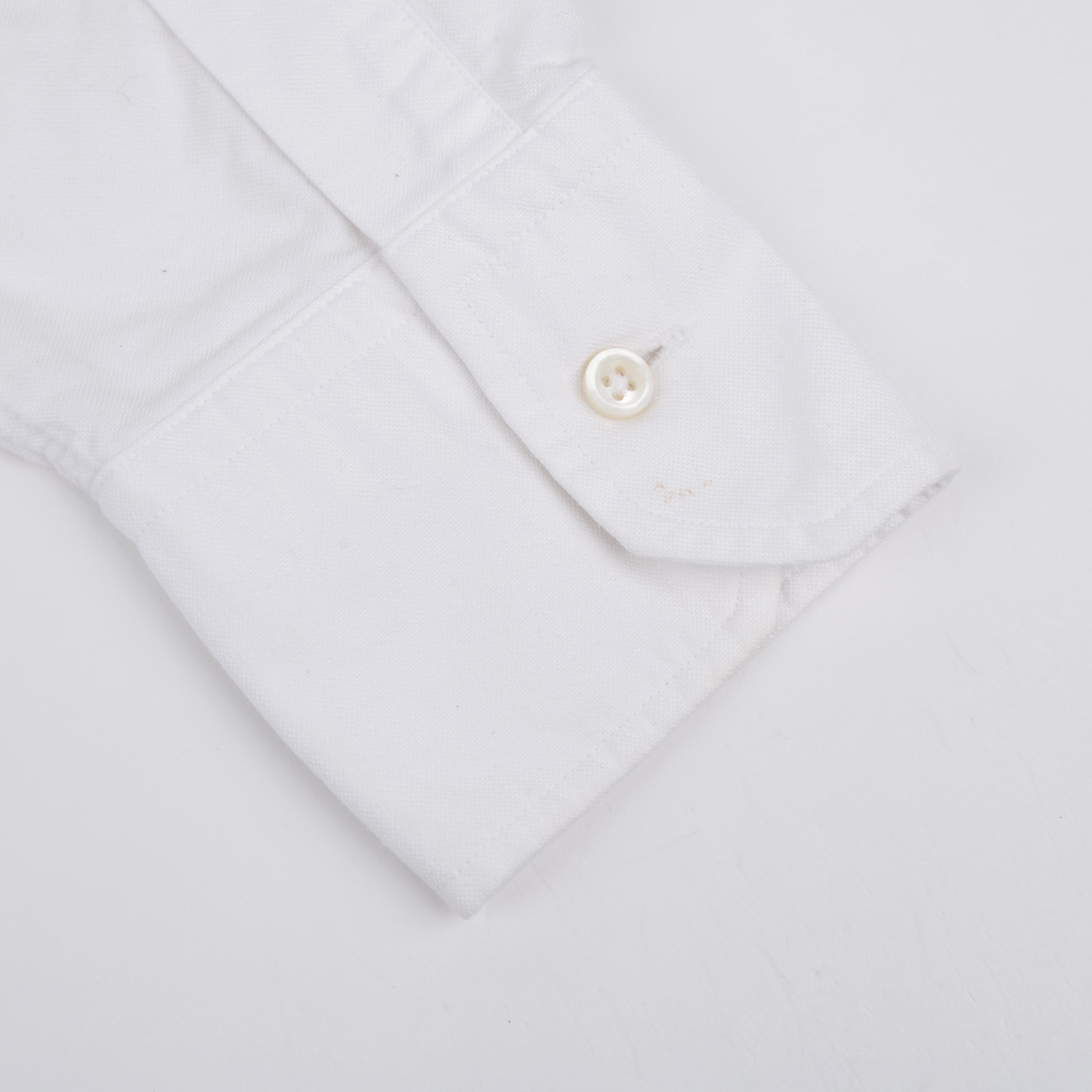 Thom Browne Cotton Armband Shirt White Size US M / EU 48-50 / 2 - 16 Thumbnail