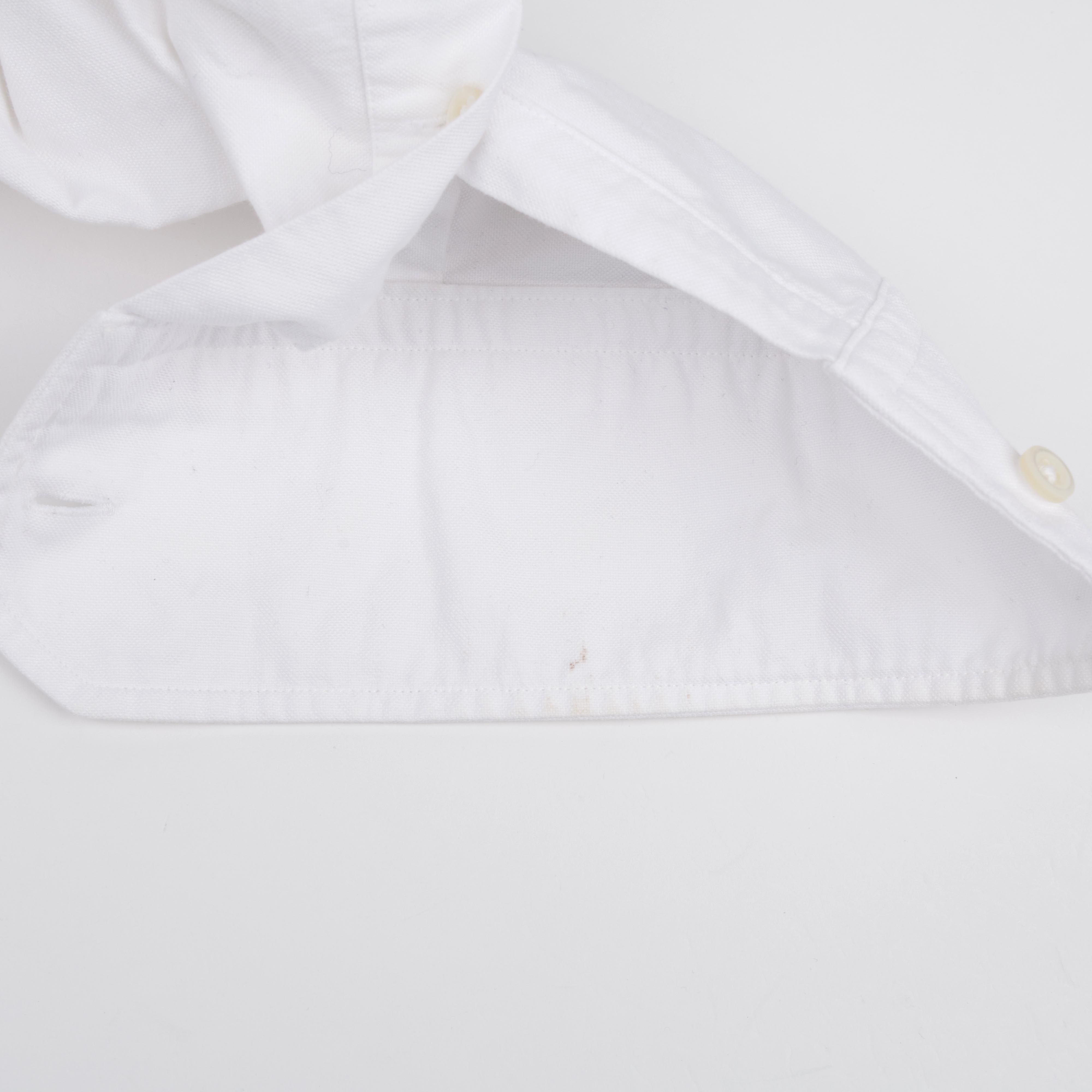 Thom Browne Cotton Armband Shirt White Size US M / EU 48-50 / 2 - 10 Thumbnail