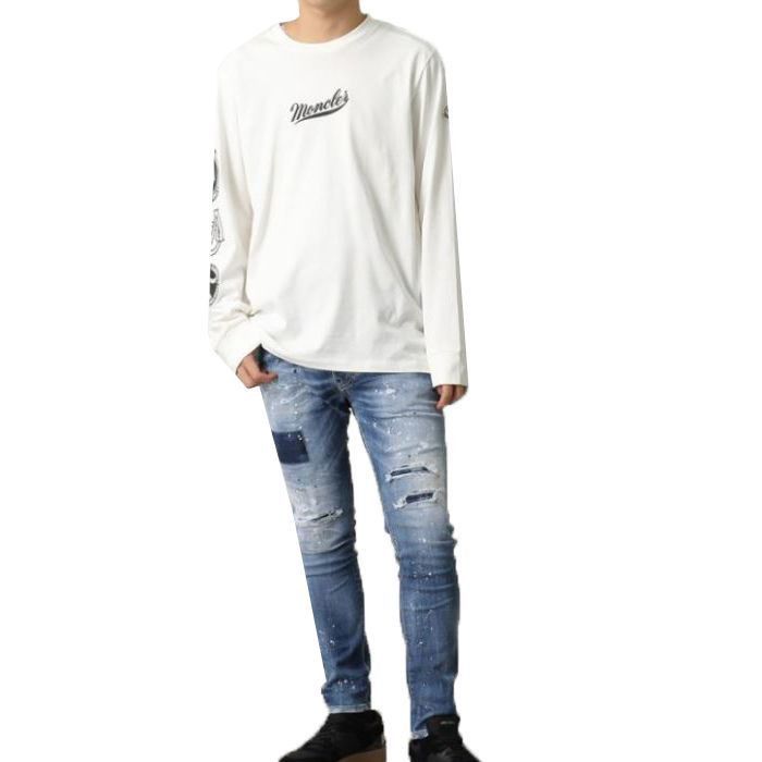 Moncler Moncler Printed Logo Oversized Long Sleeveless Size US XL / EU 56 / 4 - 3 Thumbnail