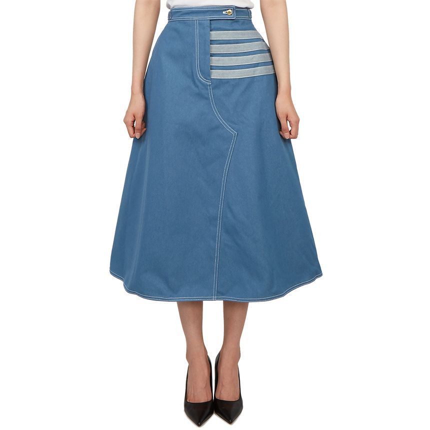 Thom Browne Women's Long Skirt Size 26" / US 2 / IT 38 - 2 Thumbnail