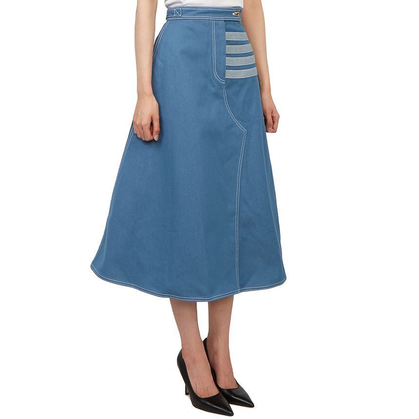 Thom Browne Women's Long Skirt Size 26" / US 2 / IT 38 - 6 Thumbnail
