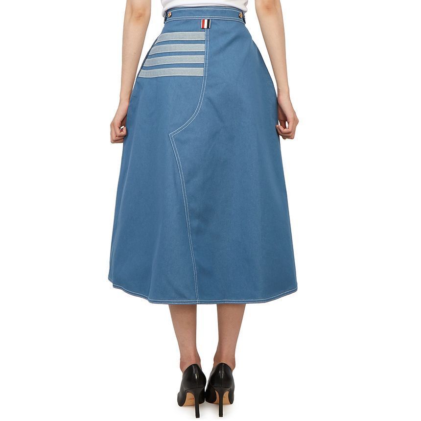 Thom Browne Women's Long Skirt Size 26" / US 2 / IT 38 - 7 Thumbnail