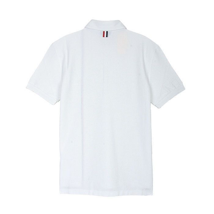 Thom Browne Men's Polo T-Shirt White Size US M / EU 48-50 / 2 - 4 Thumbnail
