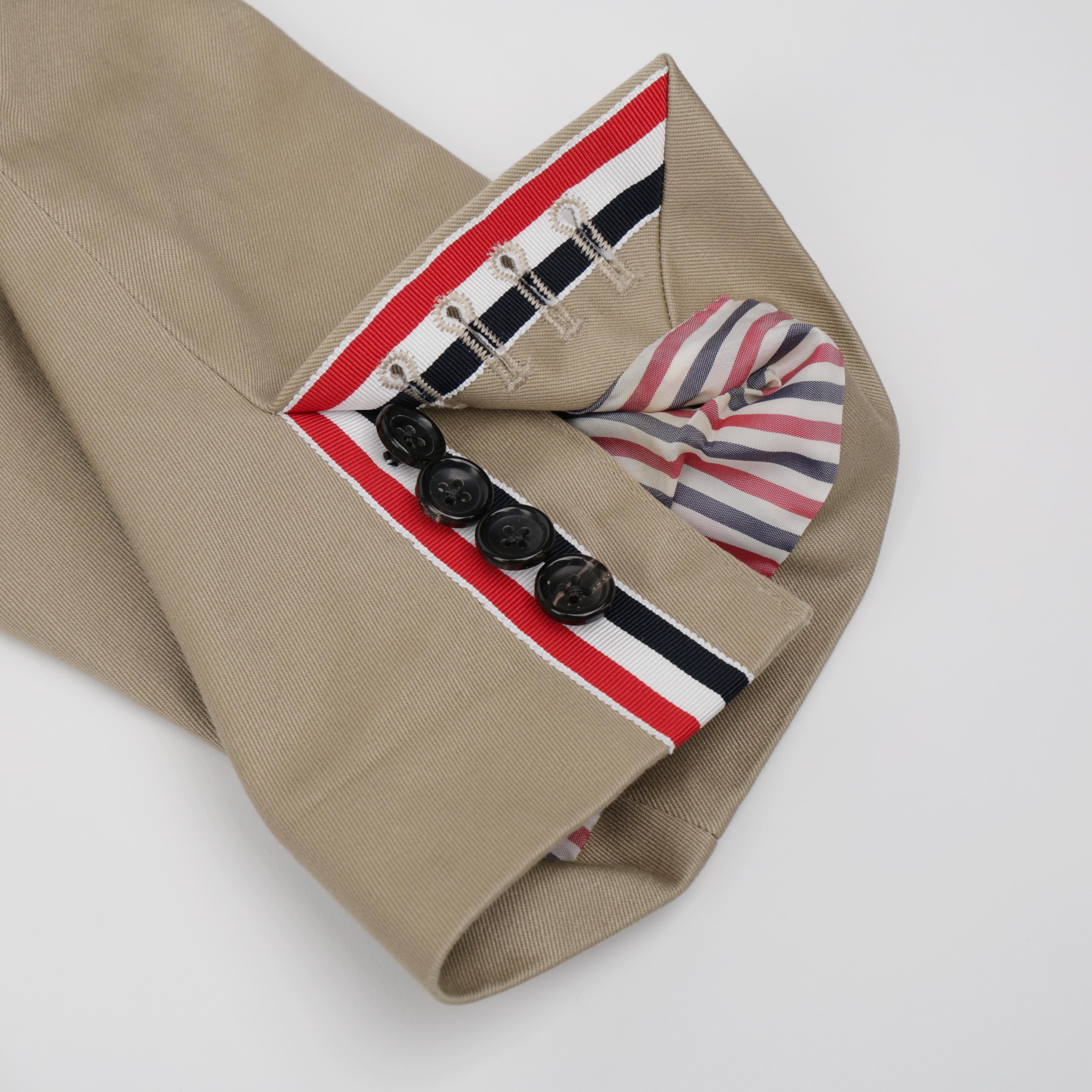 Thom Browne Size Striped Tab Blazer Jacket Size US M / EU 48-50 / 2 - 20 Thumbnail