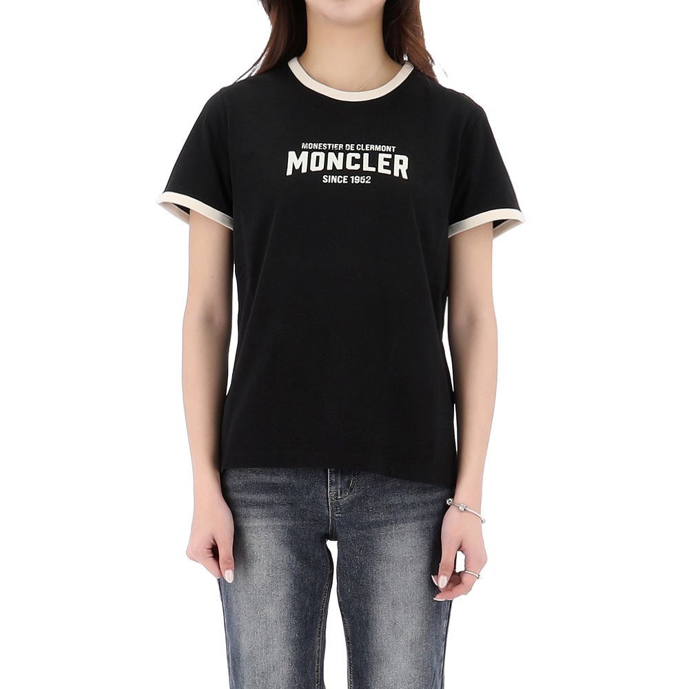 Moncler Contrast Logo T-Shirt Size S / US 4 / IT 40 - 2 Thumbnail