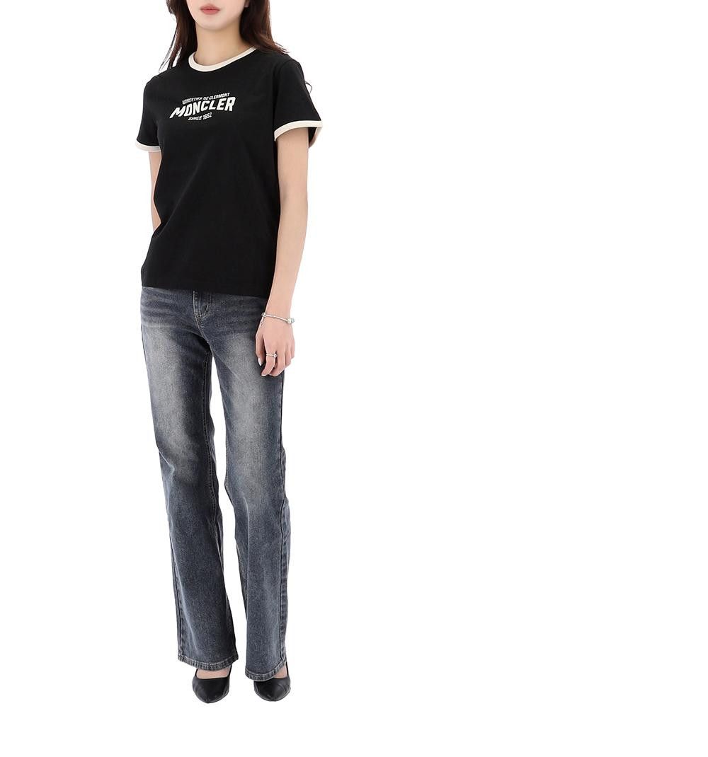 Moncler Contrast Logo T-Shirt Size S / US 4 / IT 40 - 9 Thumbnail