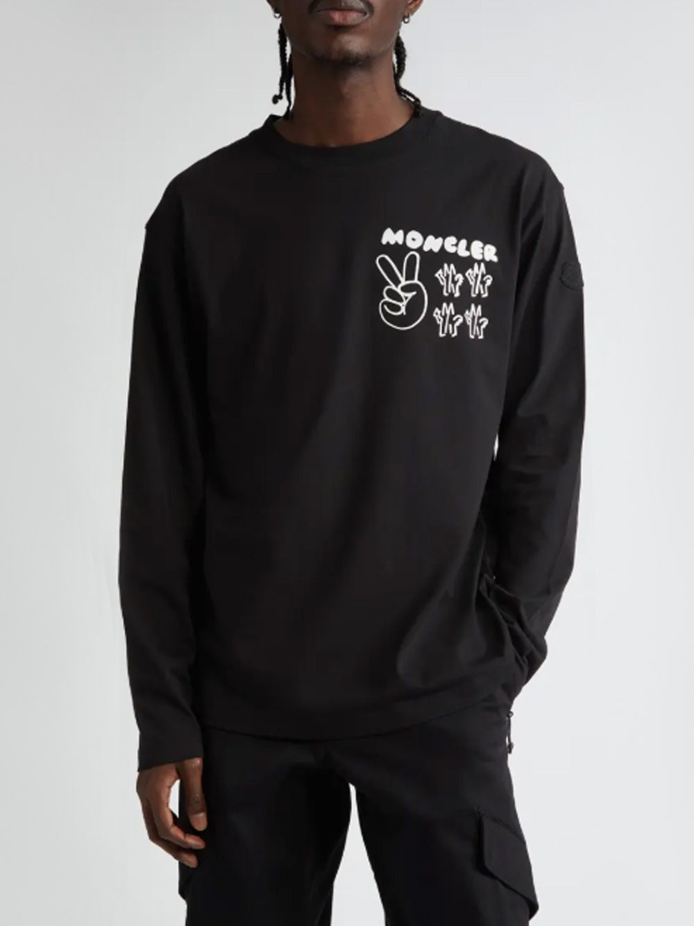 Moncler Long Sleeve T-shirt Size US M / EU 48-50 / 2 - 5 Thumbnail