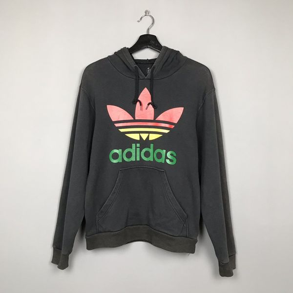 Adidas discount rasta hoodie