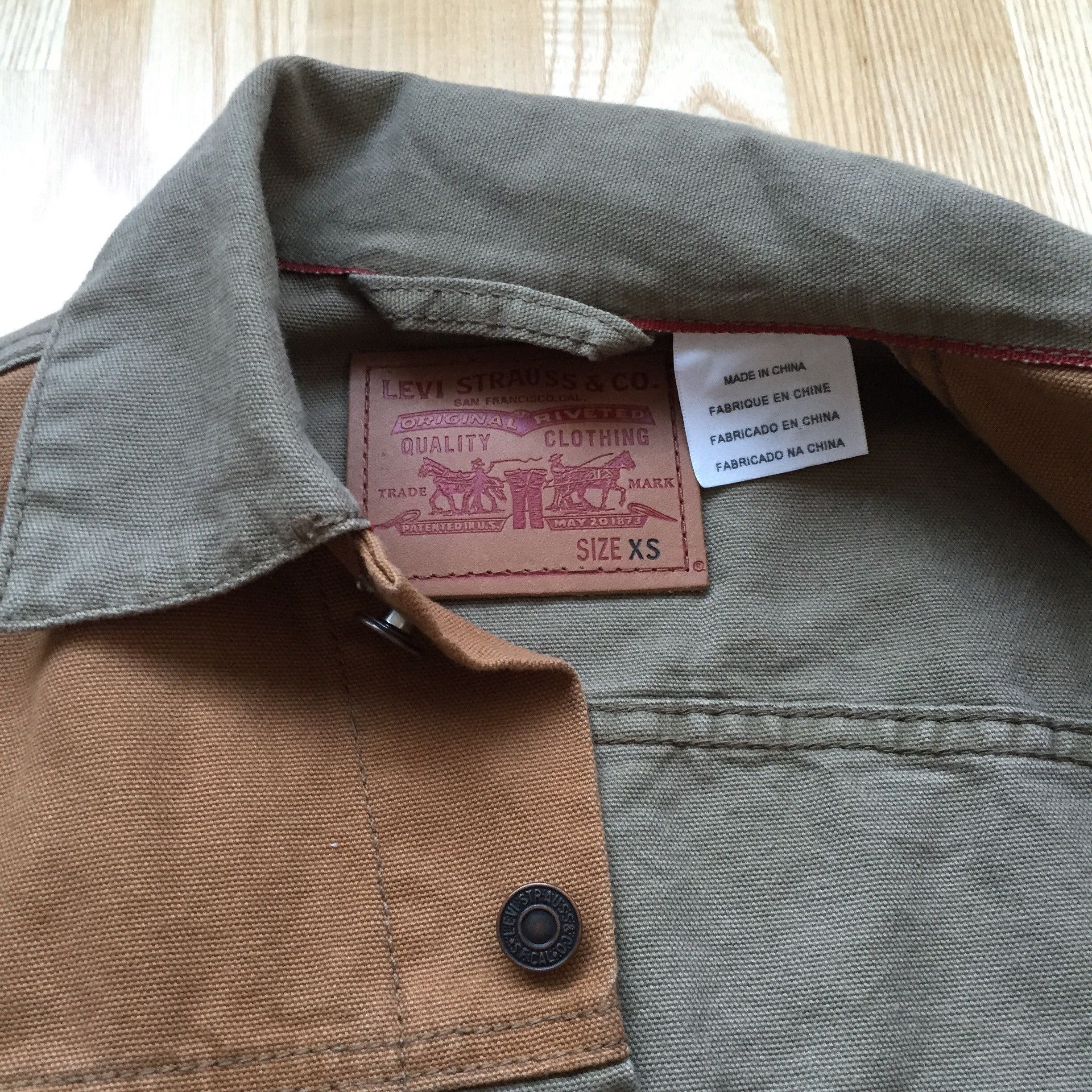 Levis tobacco field jacket best sale