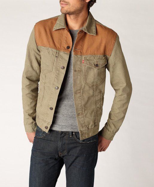 levi's tobacco field jacket Levi's Trucker Work Jacket