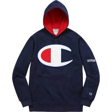 トップス supreme Champion Hooded Sweatshirt navy Supreme Champion Hooded Sweatshirt Navy Men's - FW16 - US