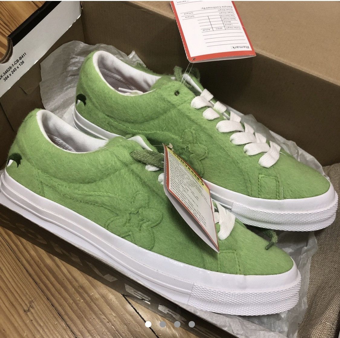 Converse Converse Golf Le Fleur Grinch sz 10 | Grailed