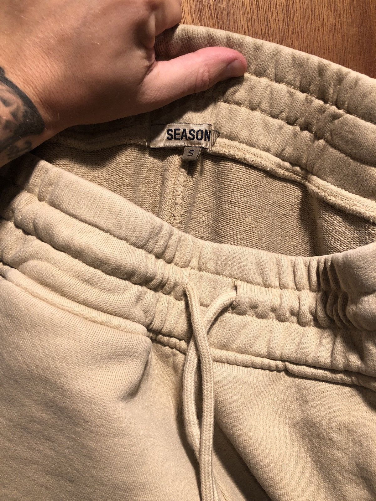 Yeezy Yeezy Season 4 ‘Beige’ Sweatpants Size US 30 / EU 46 - 4 Thumbnail