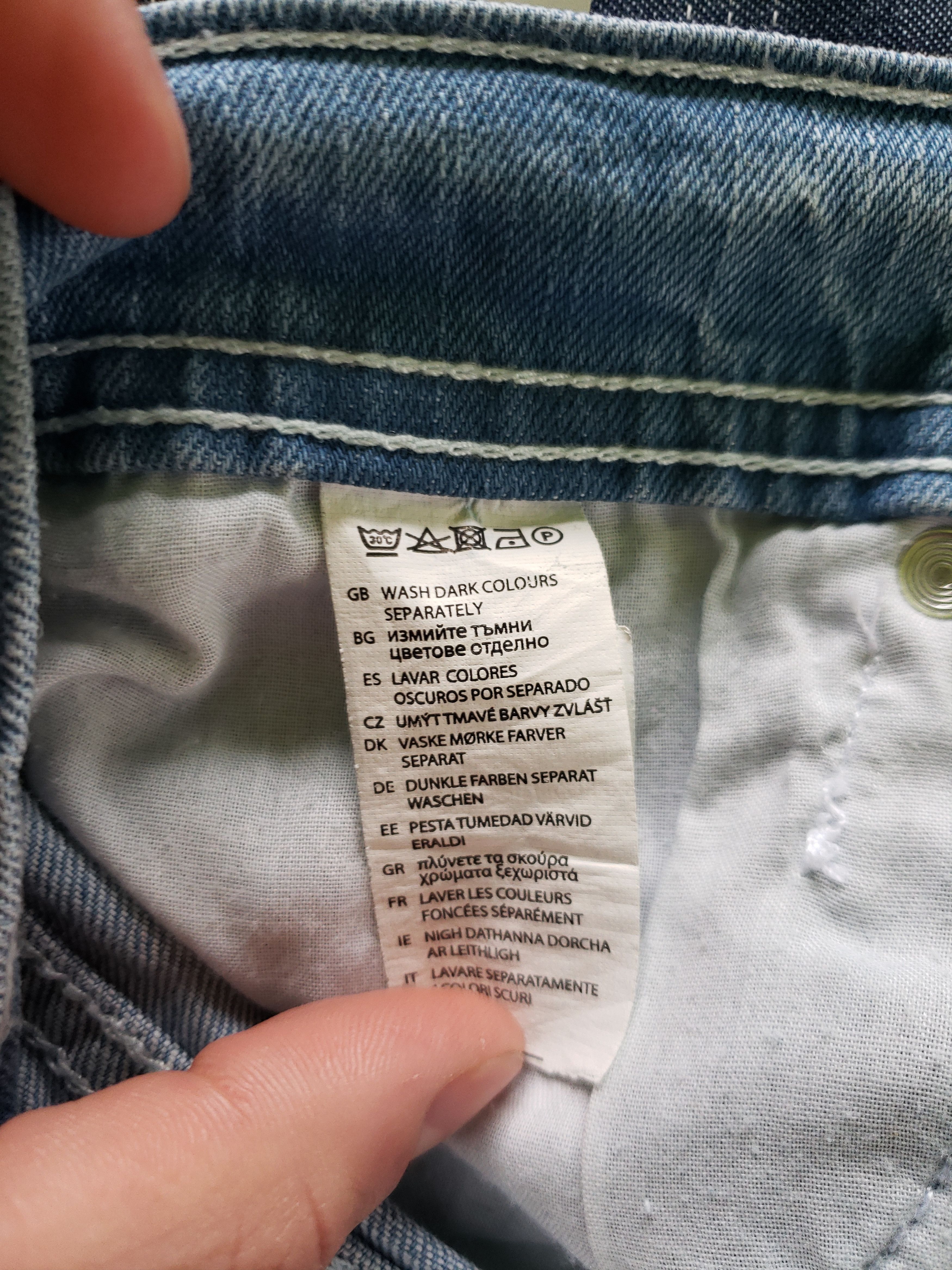 Other Impossible conversations light wash denim jeans Size US 32 / EU 48 - 6 Thumbnail