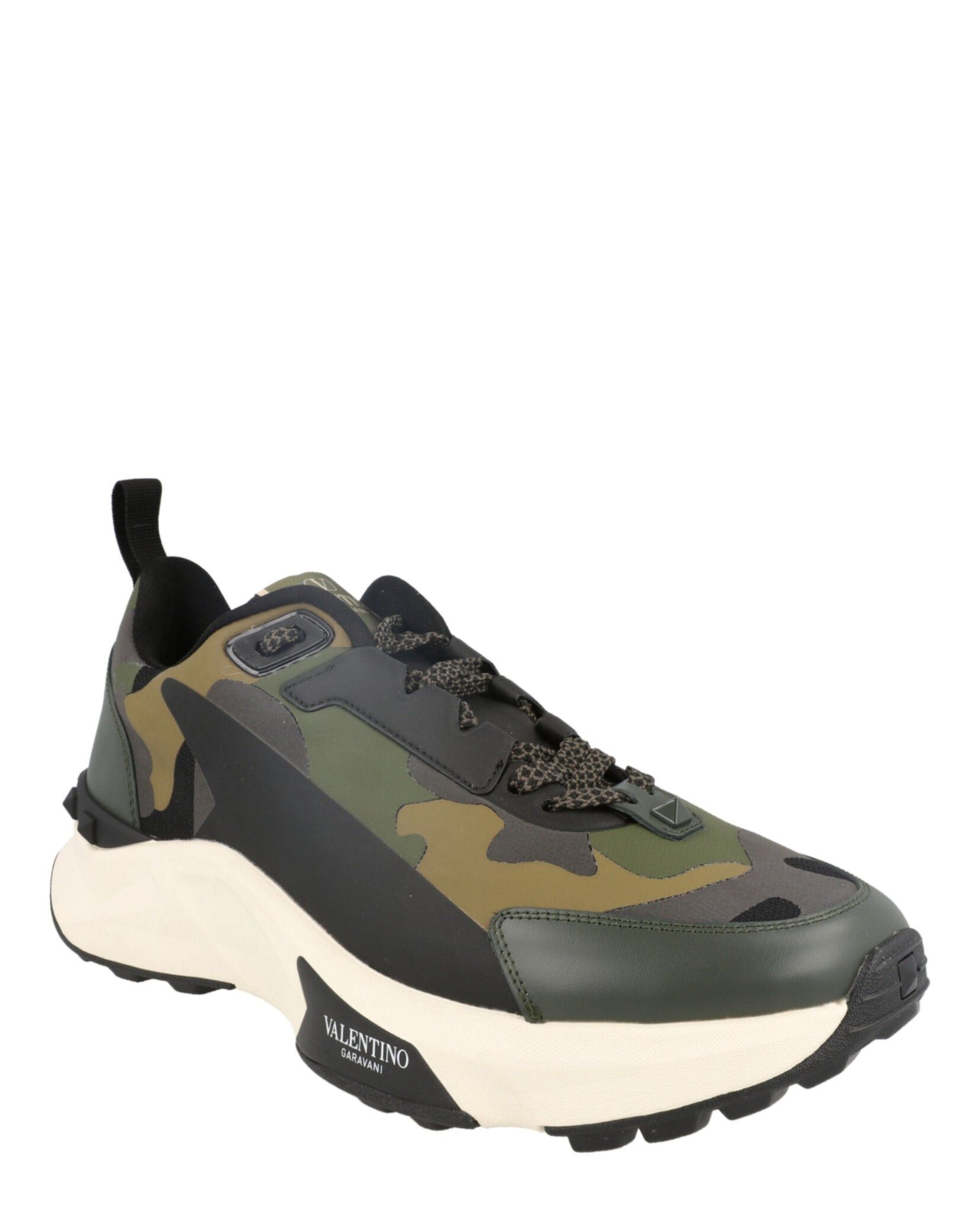 Valentino True Act Patterned Leather Sneakers Size US 6 / EU 39 - 2 Thumbnail