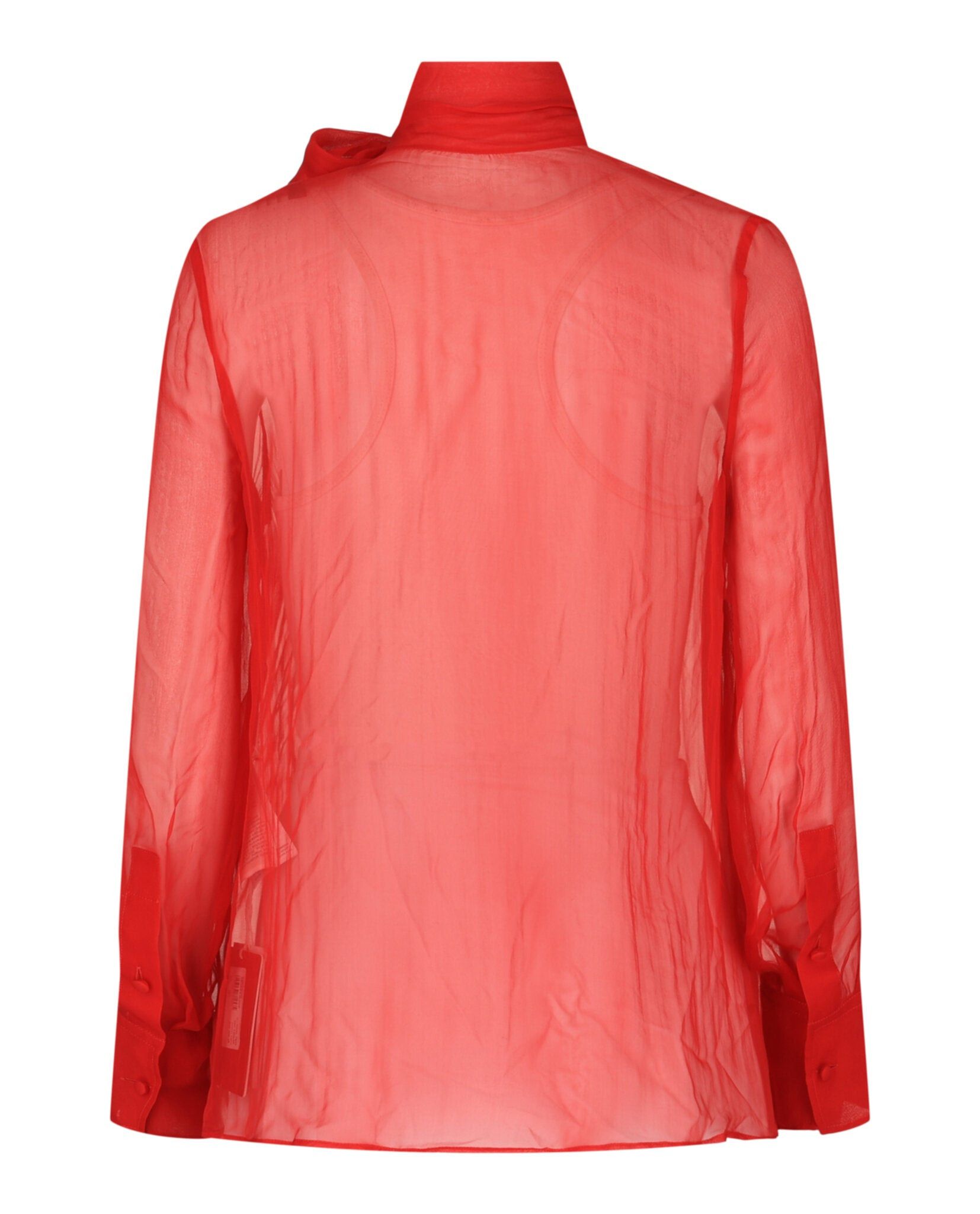 Valentino Sheer Organza Blouse Size M / US 6-8 / IT 42-44 - 2 Thumbnail