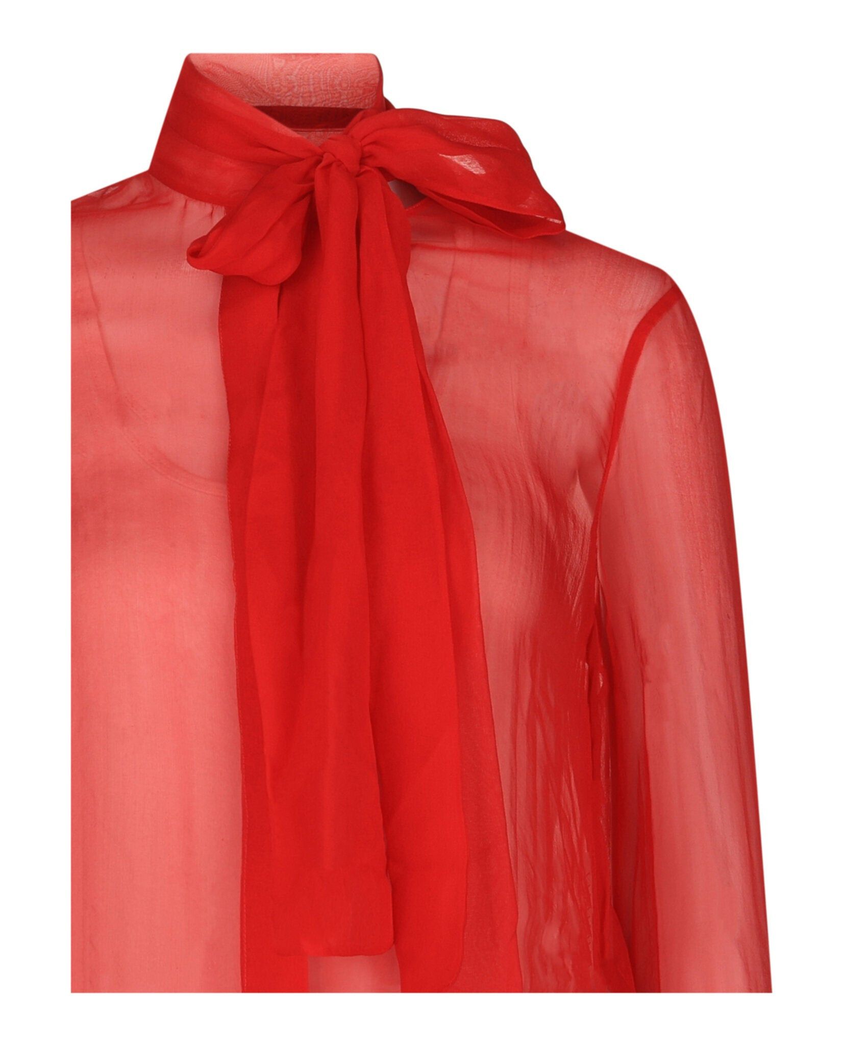 Valentino Sheer Organza Blouse Size M / US 6-8 / IT 42-44 - 3 Thumbnail