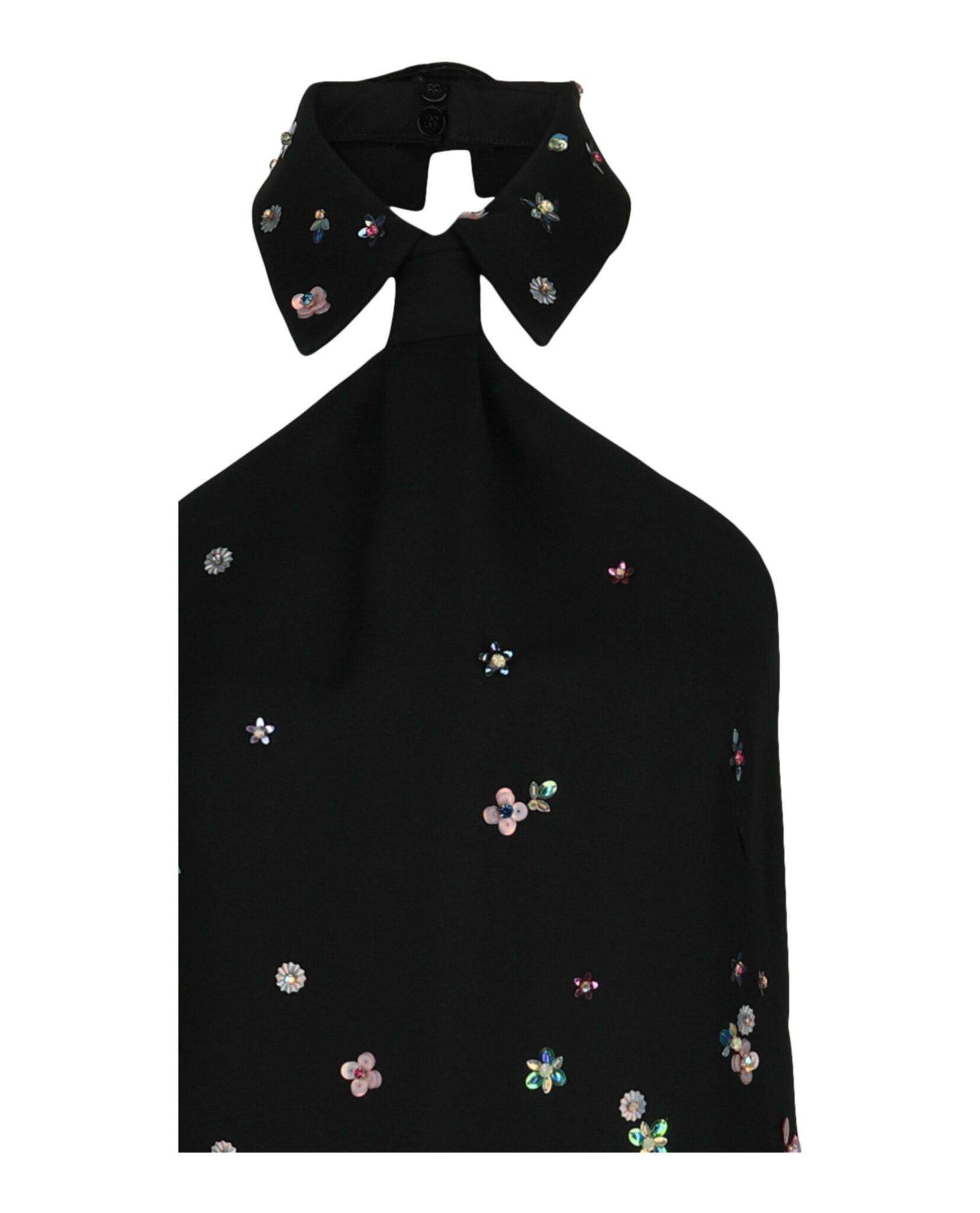 Valentino Sequin Halter Dress Size M / US 6-8 / IT 42-44 - 3 Thumbnail