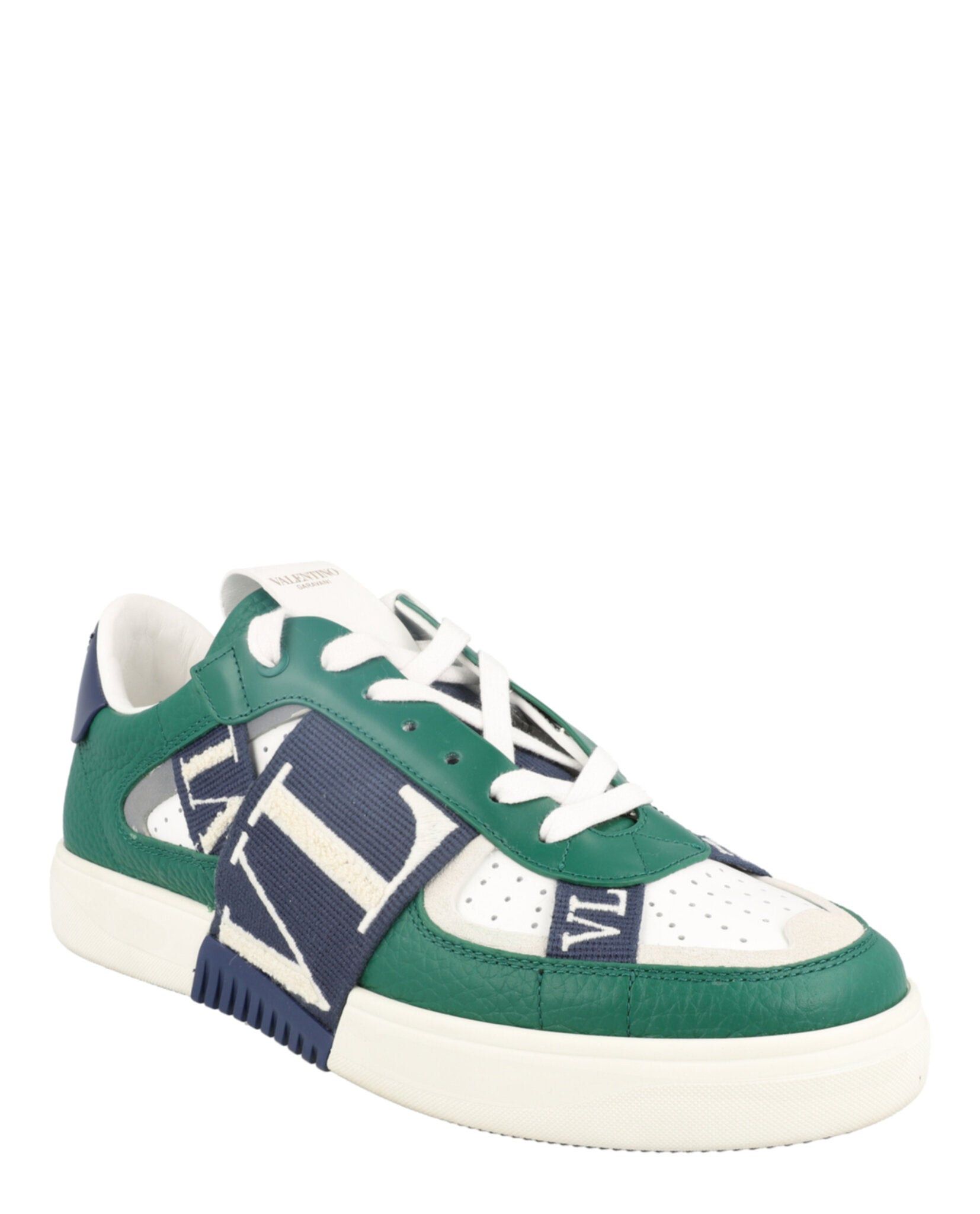 Valentino VLTN Leather Platform Sneakers Size US 12 / EU 45 - 2 Thumbnail