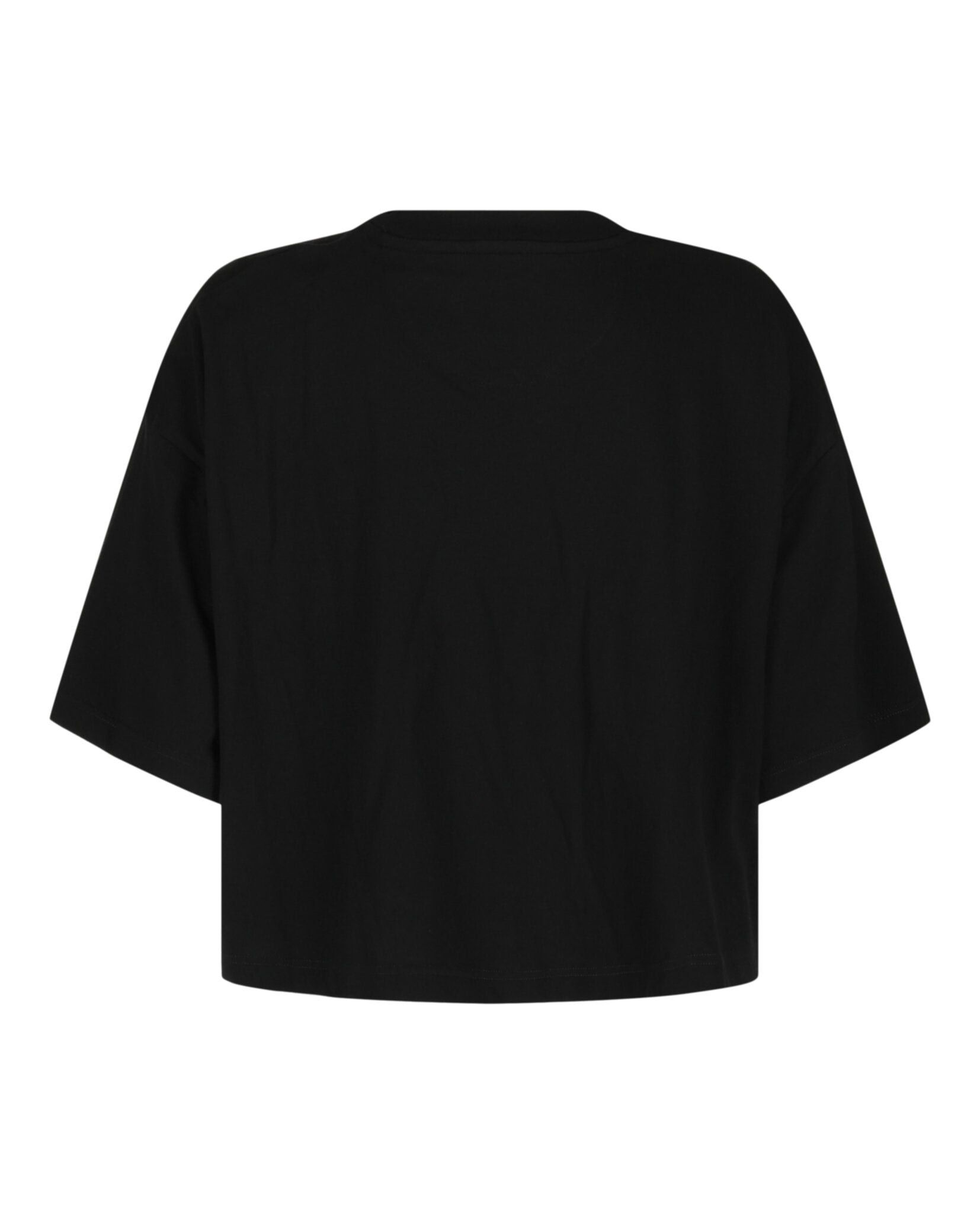 Valentino Butterfly Appliqué Crop T-Shirt Size XXS / US 00 / IT 34 - 2 Thumbnail