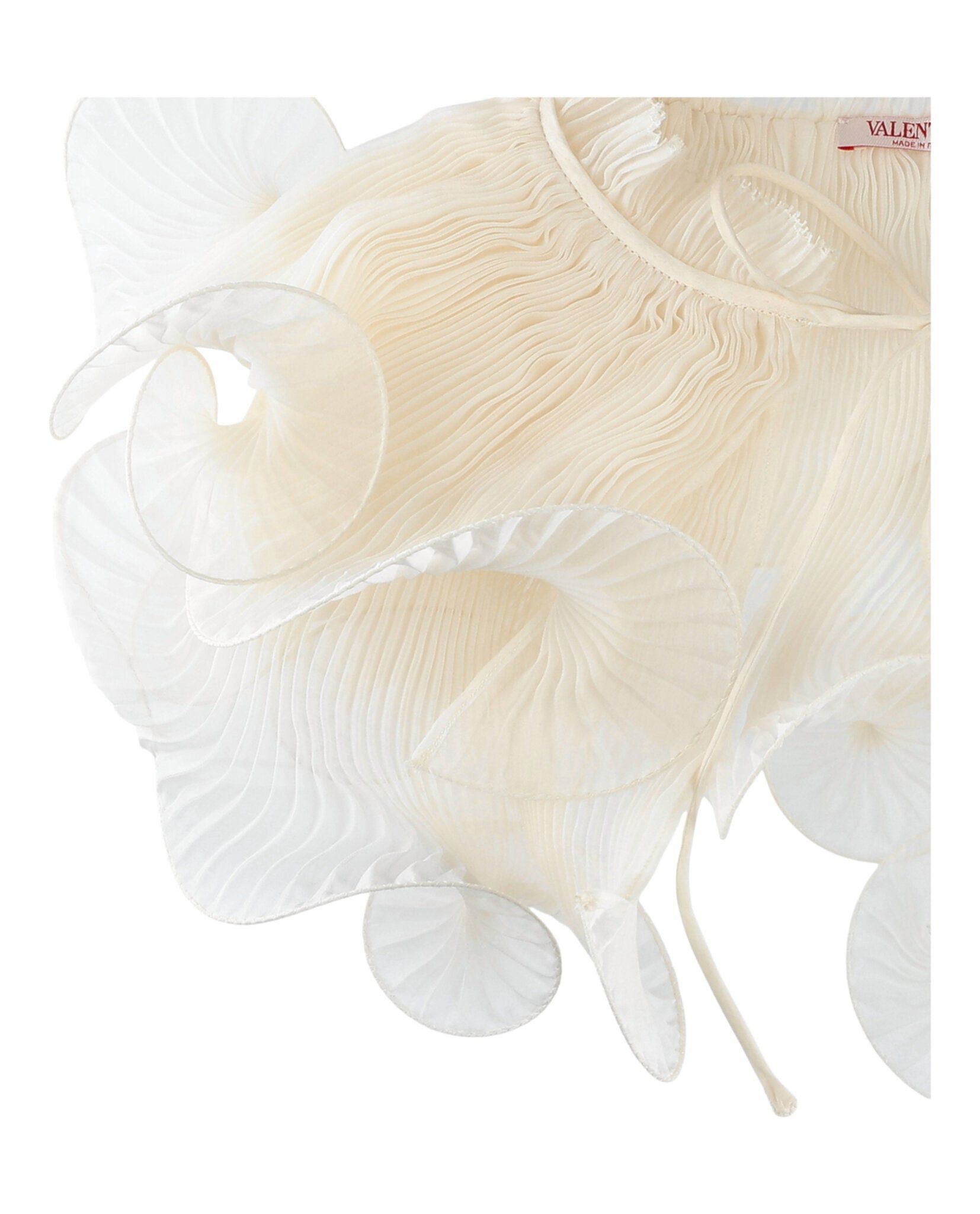 Valentino Chiffon Ruffle Collar Size ONE SIZE - 2 Thumbnail