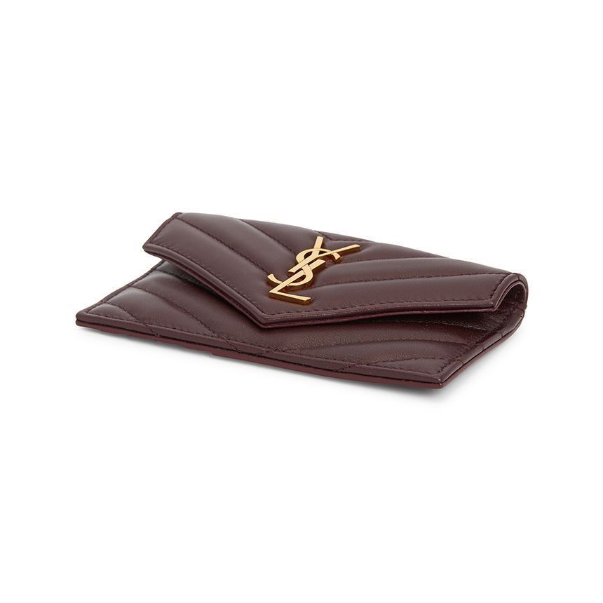 Yves Saint Laurent Cassandra Fragment Women's Card Wallet Size ONE SIZE - 4 Thumbnail