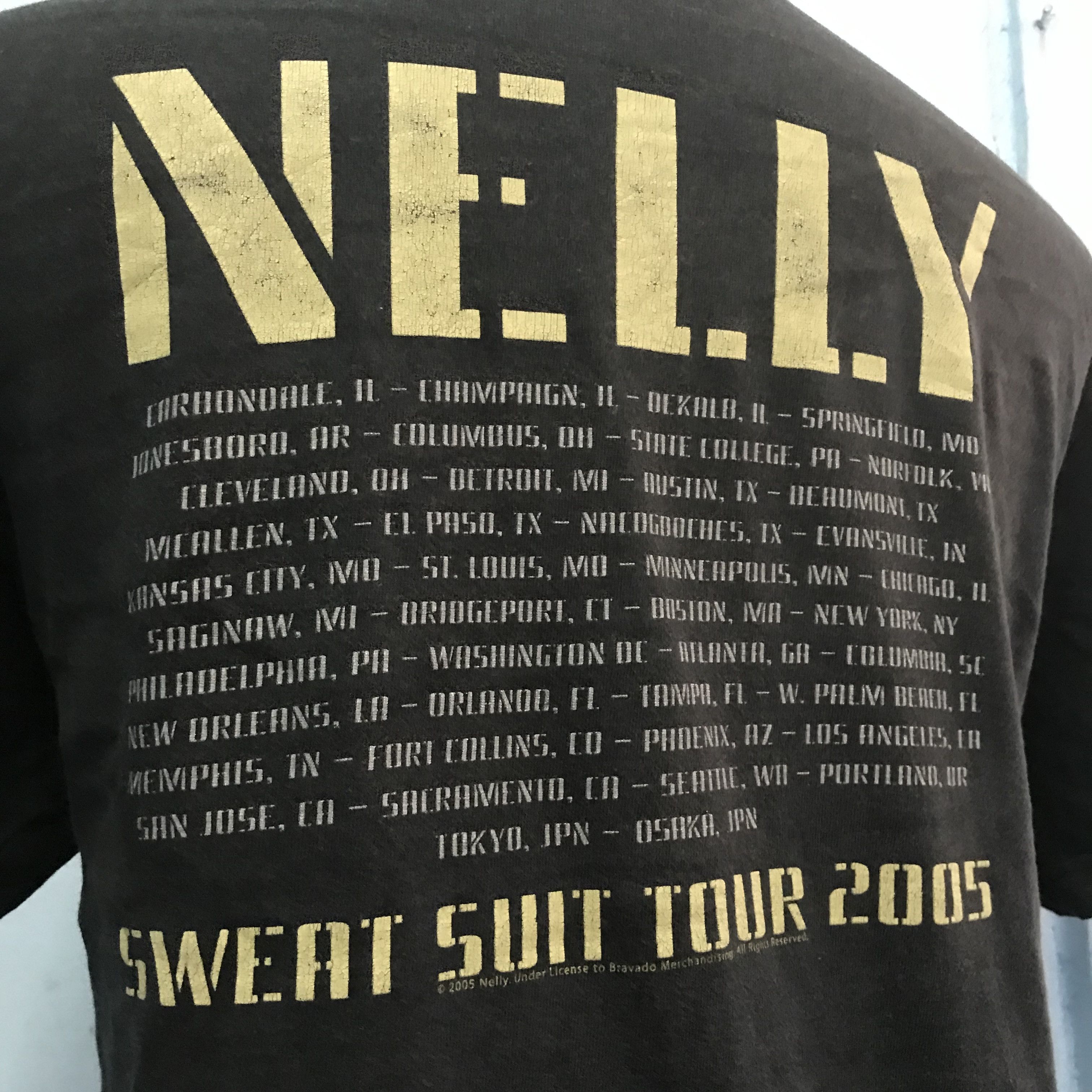Band Tees × Vintage Derrty Ent Record SWeat Suit Tour 2005 Nelly singer concert Size US XL / EU 56 / 4 - 3 Thumbnail