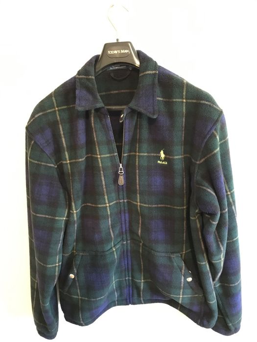Polo Ralph Lauren Polo X Palace Polar Fleece Harrington Glen Plaid