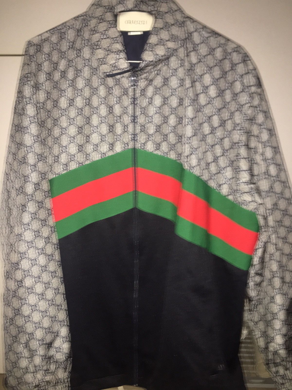 Gucci Chest stripe jersey | Grailed