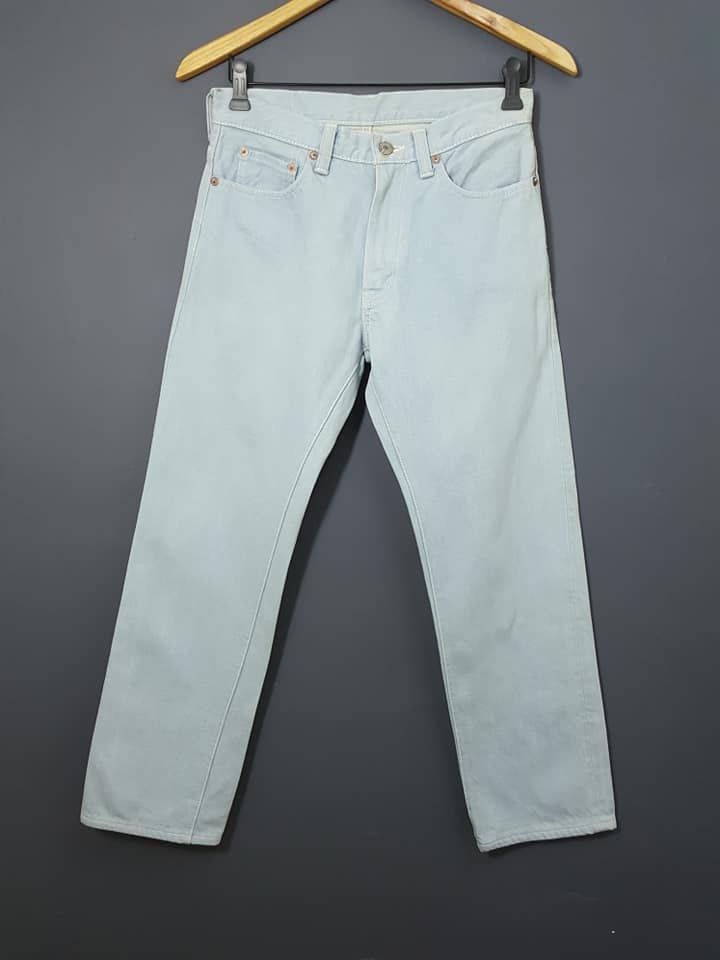 Japanese Brand LOT 5507xx Selvedge Light Blue Denim by Skull Alchemist Size US 28 / EU 44 - 2 Thumbnail