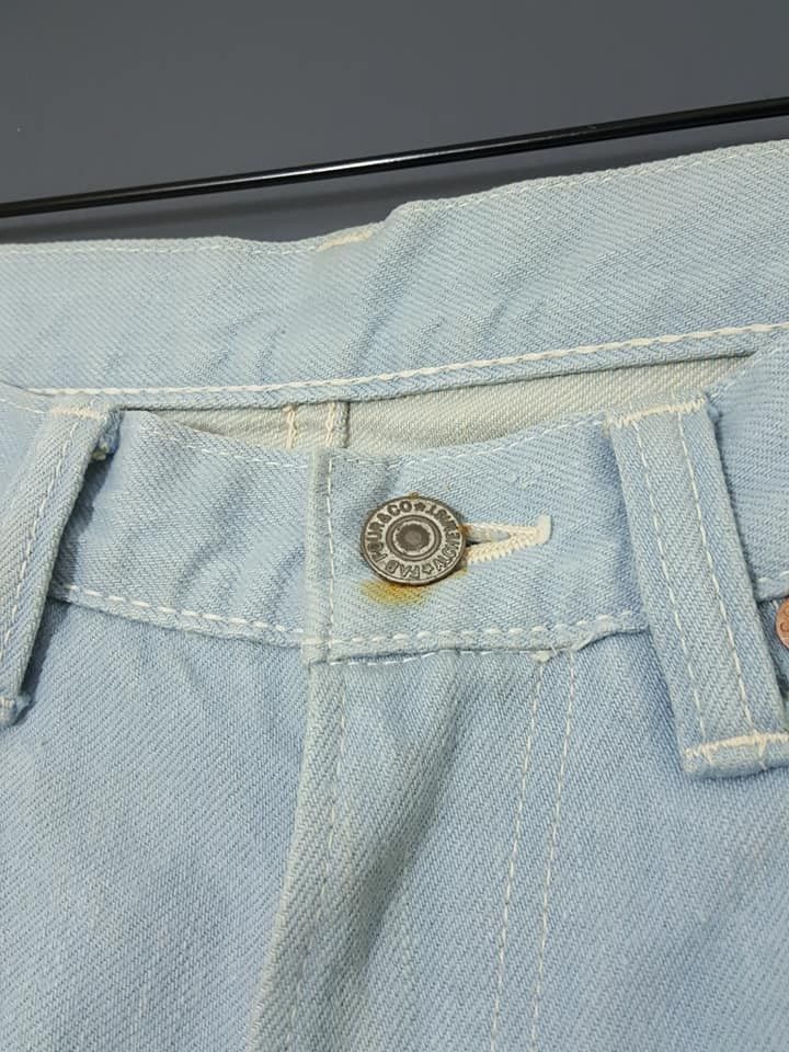 Japanese Brand LOT 5507xx Selvedge Light Blue Denim by Skull Alchemist Size US 28 / EU 44 - 5 Thumbnail