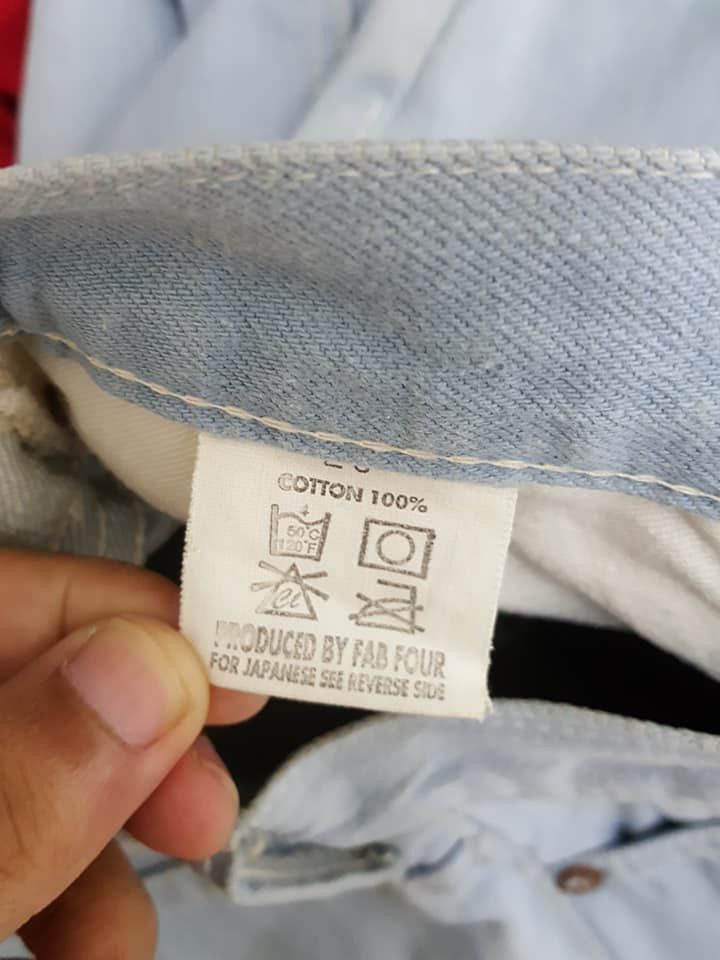 Japanese Brand LOT 5507xx Selvedge Light Blue Denim by Skull Alchemist Size US 28 / EU 44 - 19 Thumbnail