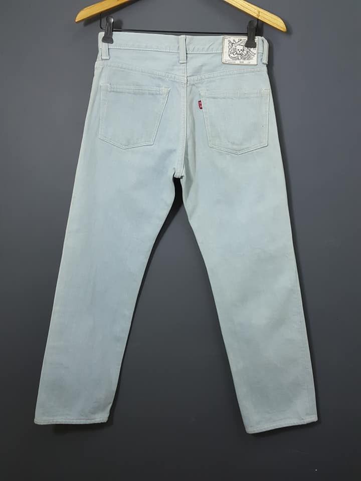 Japanese Brand LOT 5507xx Selvedge Light Blue Denim by Skull Alchemist Size US 28 / EU 44 - 1 Thumbnail