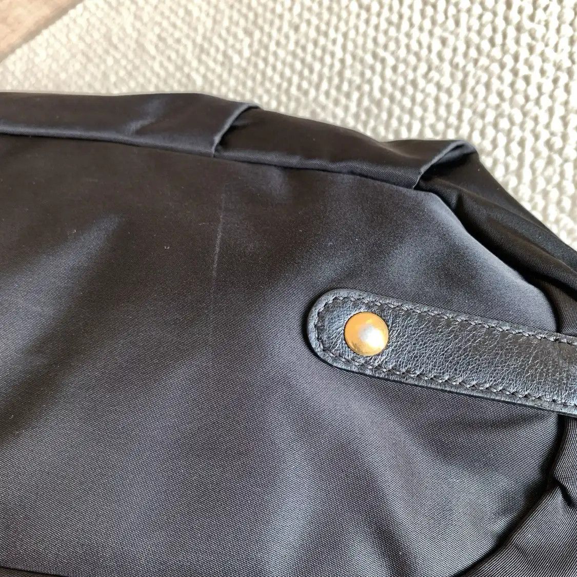 Prada PRADA Gaufre black nylon shoulder bag detachable strap Size ONE SIZE - 11 Thumbnail