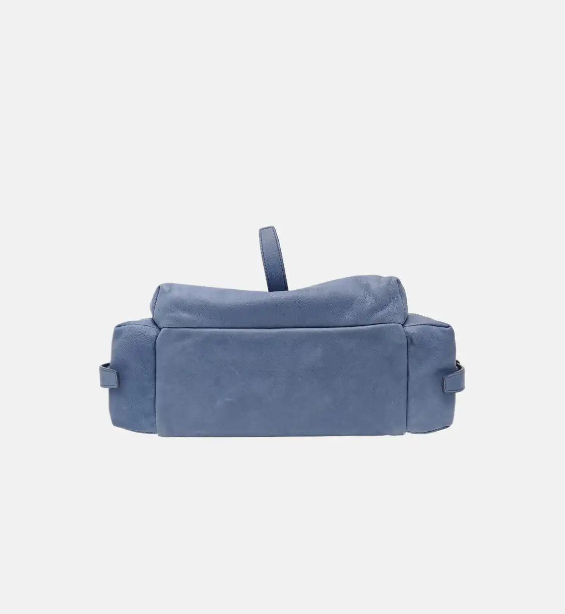 Prada PRADA Explore Medium blue sheepskin logo shoulder bag handbag crossbody bag gold Size ONE SIZE - 6 Thumbnail