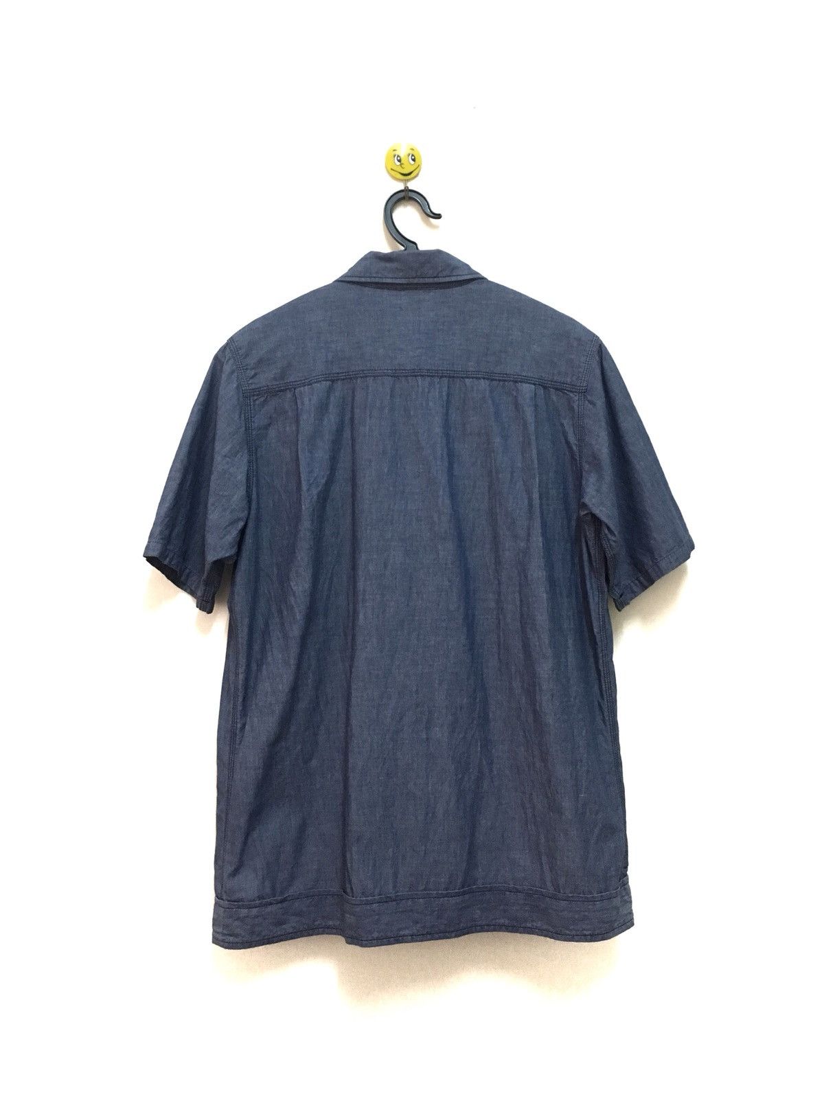 WHIZ LIMITED Whiz Limited Button Up Shirt Animal Motive Indigo Size US M / EU 48-50 / 2 - 2 Thumbnail