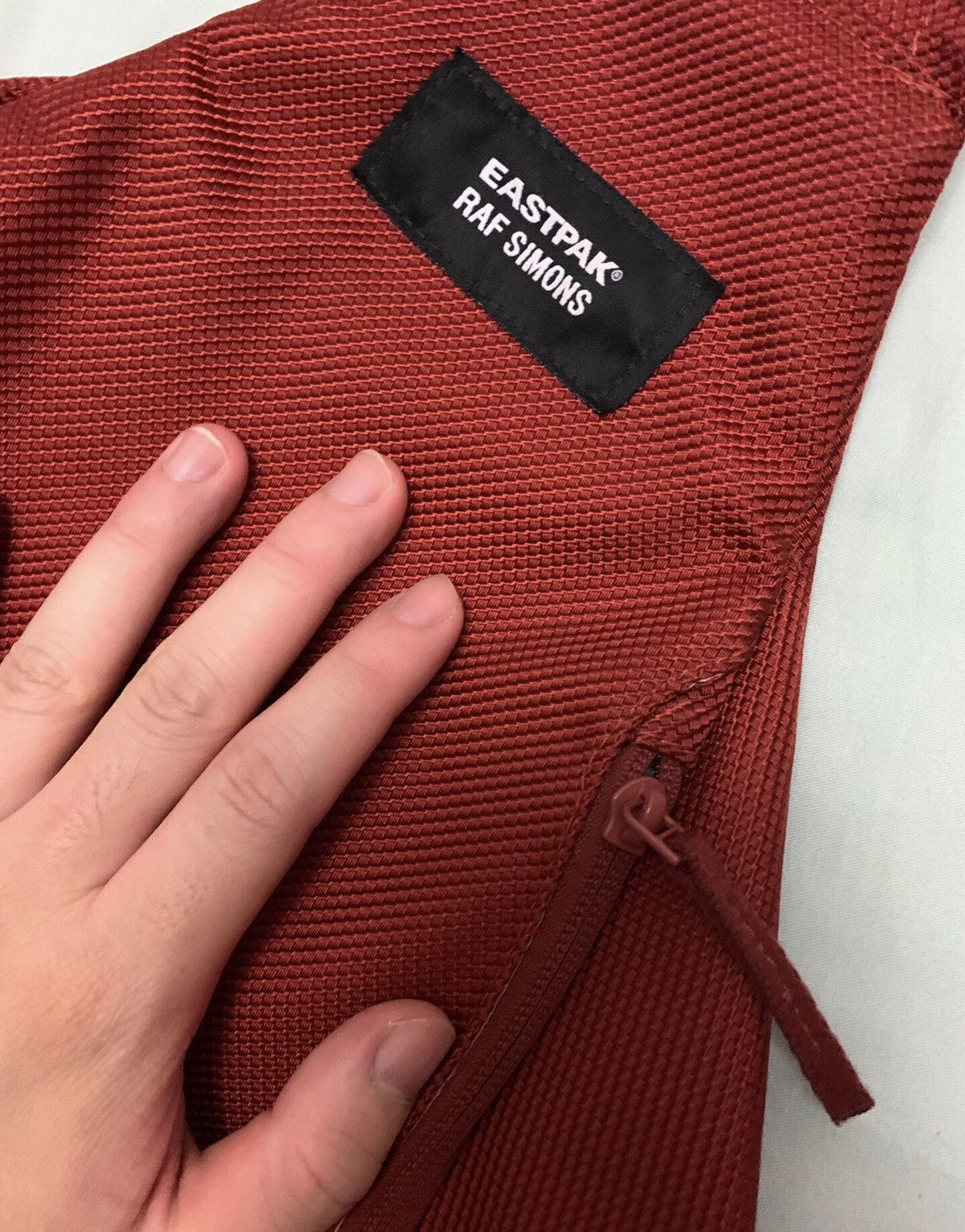 EASTPAK X RAF SIMONS WAISTBAG LOOP ORANGE IN ORANG NWT | eBay