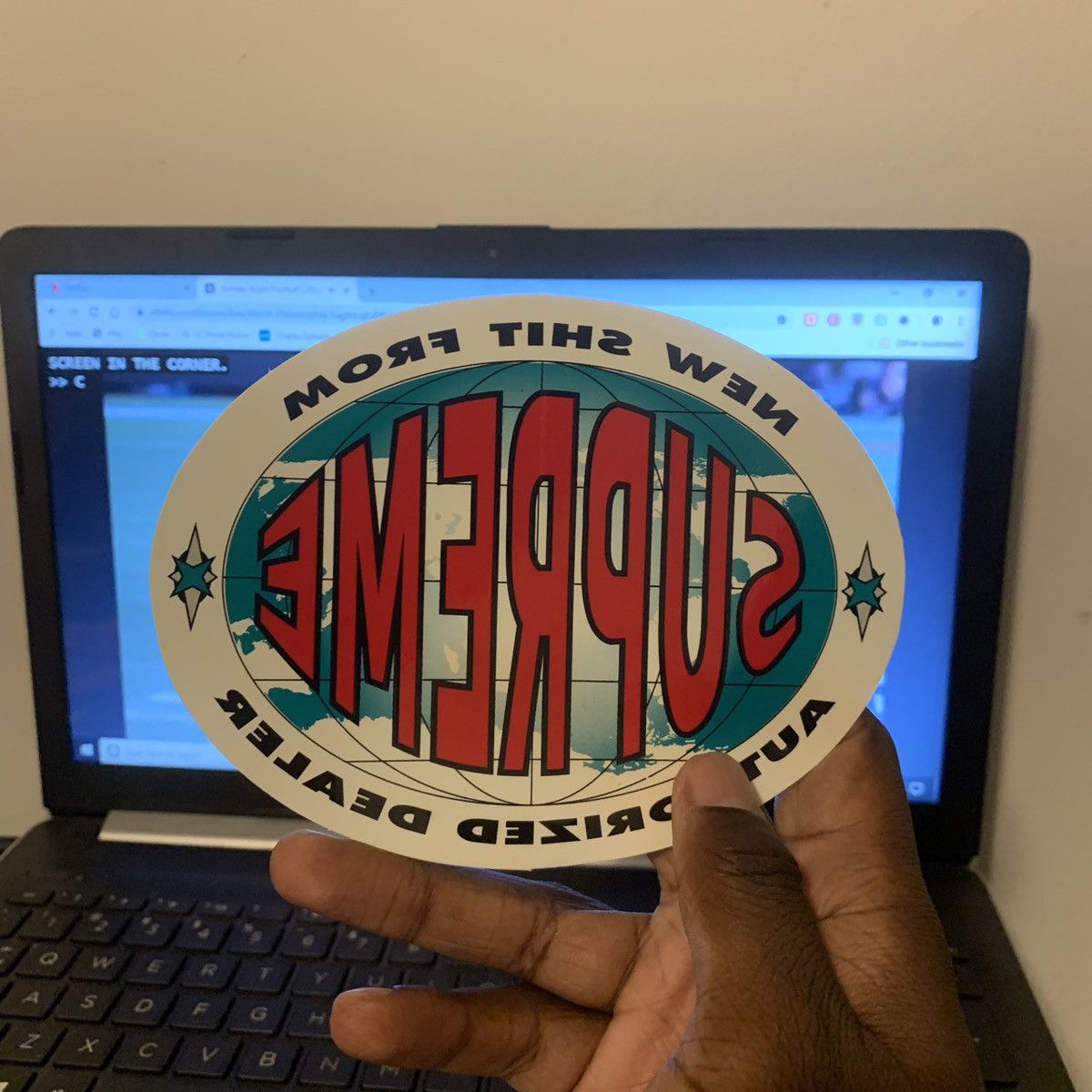 Supreme Supreme sticker Grailed