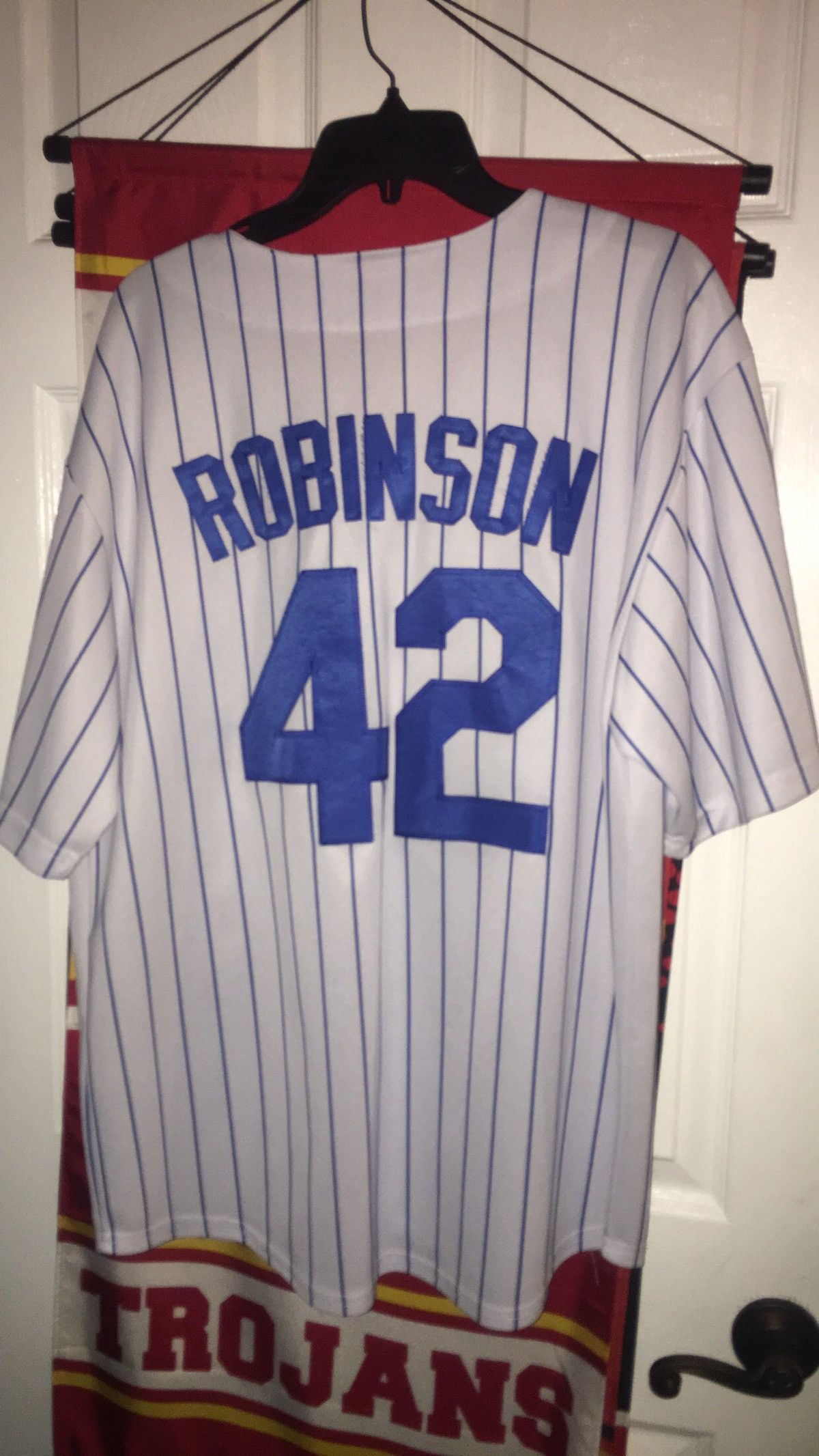 Dodgers pinstripe shops jersey