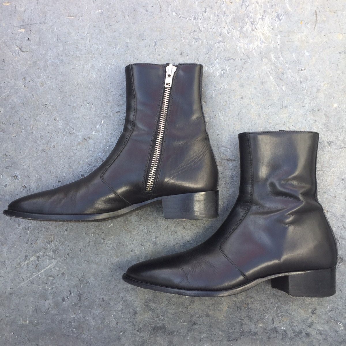 From The First Luca 40mm Side Zip Boot | Grailed From The First Luca 40mm Side Zip Boot | Grailed