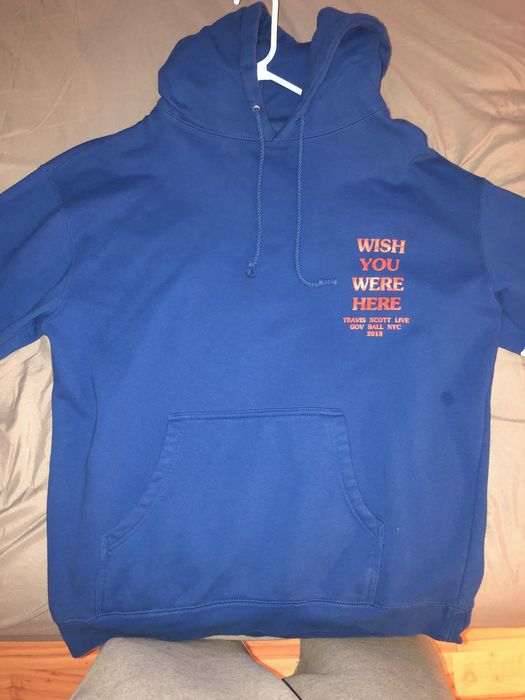 Travis scott best sale governors ball hoodie