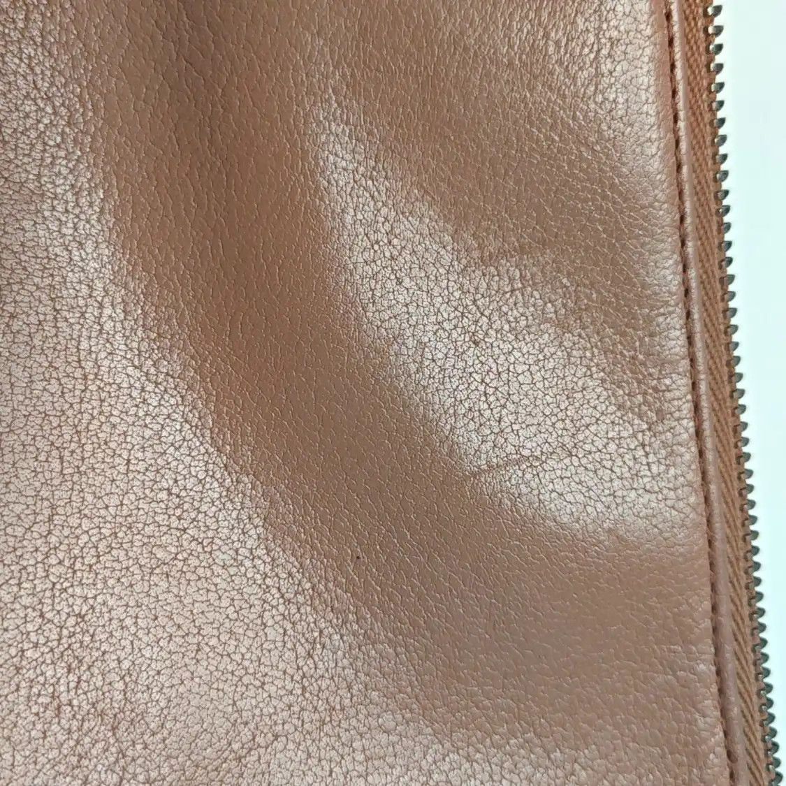Prada PRADA bean sand cowhide leather shoulder bag silver hardware Size ONE SIZE - 10 Thumbnail