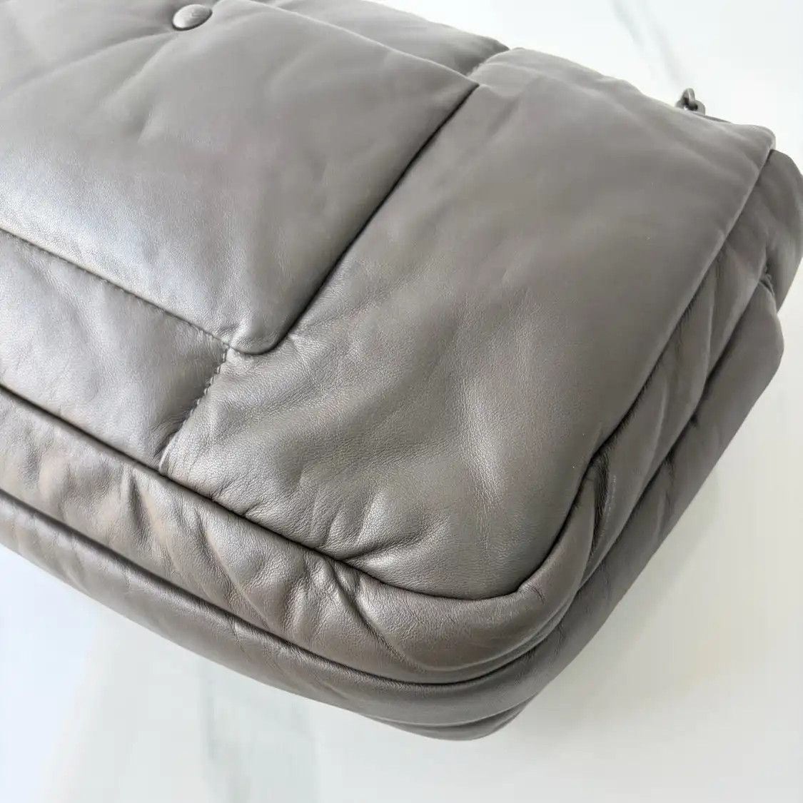 Prada PRADA grey sheepskin shoulder bag Size ONE SIZE - 14 Thumbnail