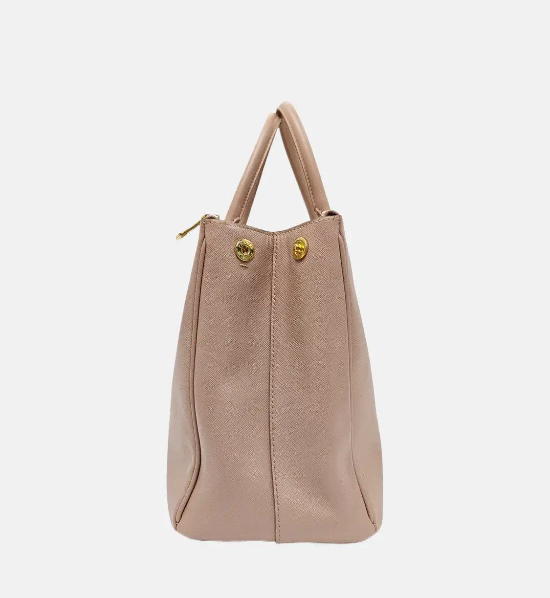 Prada PRADA Galleria pink cowhide leather logo cross pattern shoulder bag crossbody ba Size ONE SIZE - 4 Thumbnail