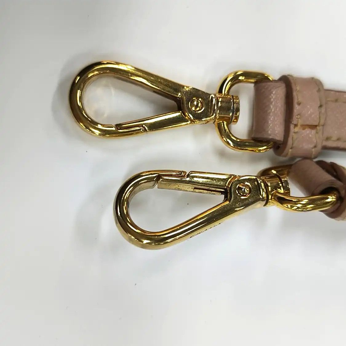 Prada PRADA Galleria pink cowhide leather logo cross pattern shoulder bag crossbody ba Size ONE SIZE - 17 Thumbnail