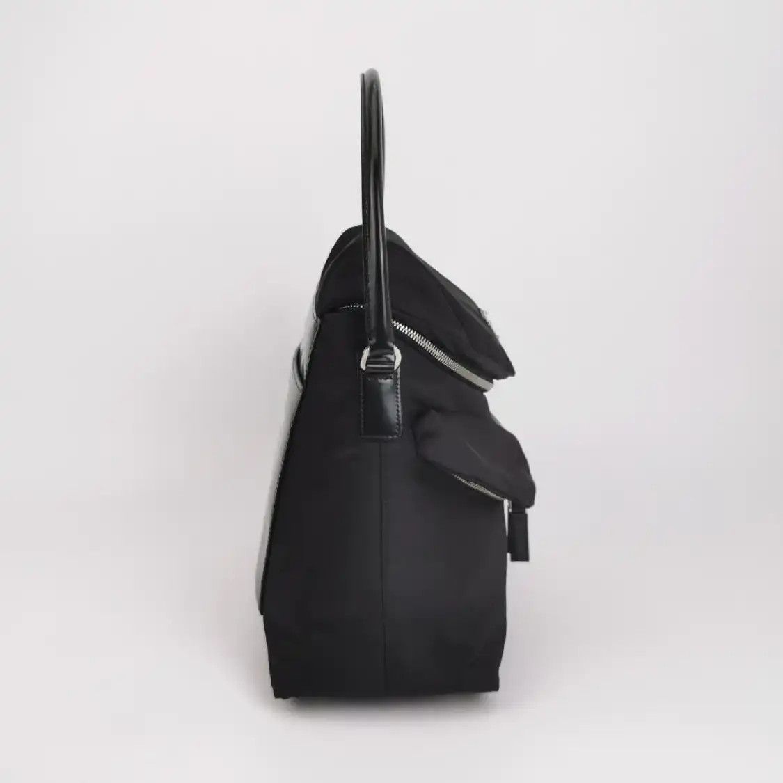 Prada PRADA Signaux black fabric shoulder bag Size ONE SIZE - 2 Thumbnail