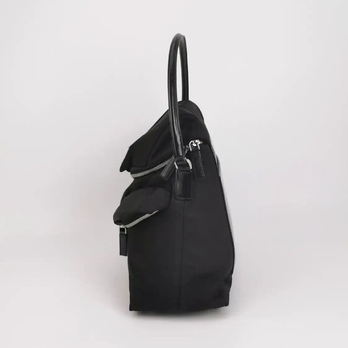Prada PRADA Signaux black fabric shoulder bag Size ONE SIZE - 3 Thumbnail