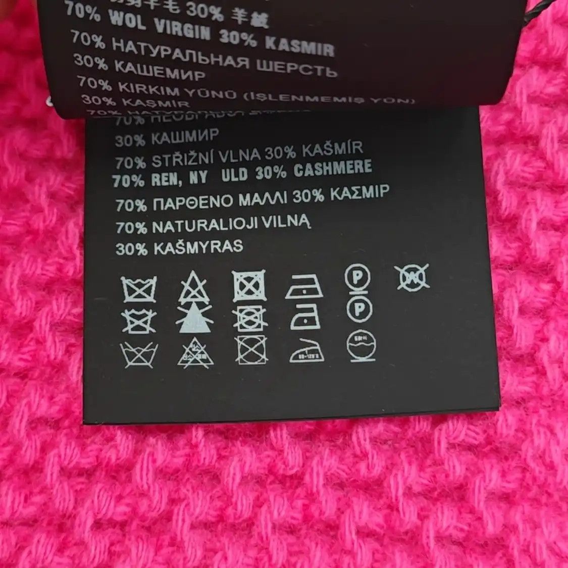 Prada PRADA pink wool scarf Size ONE SIZE - 6 Thumbnail