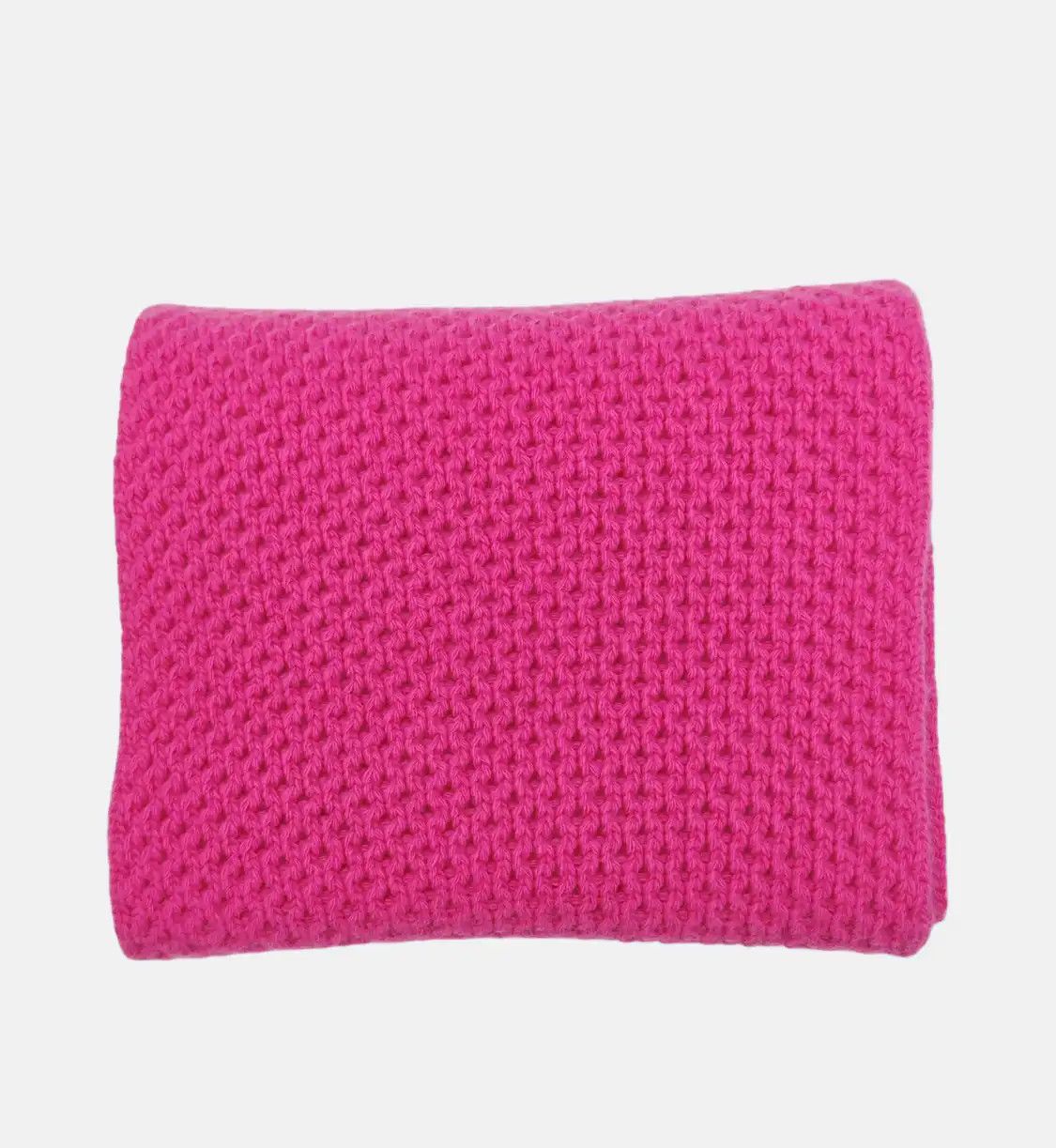 Prada PRADA pink wool scarf Size ONE SIZE - 3 Thumbnail