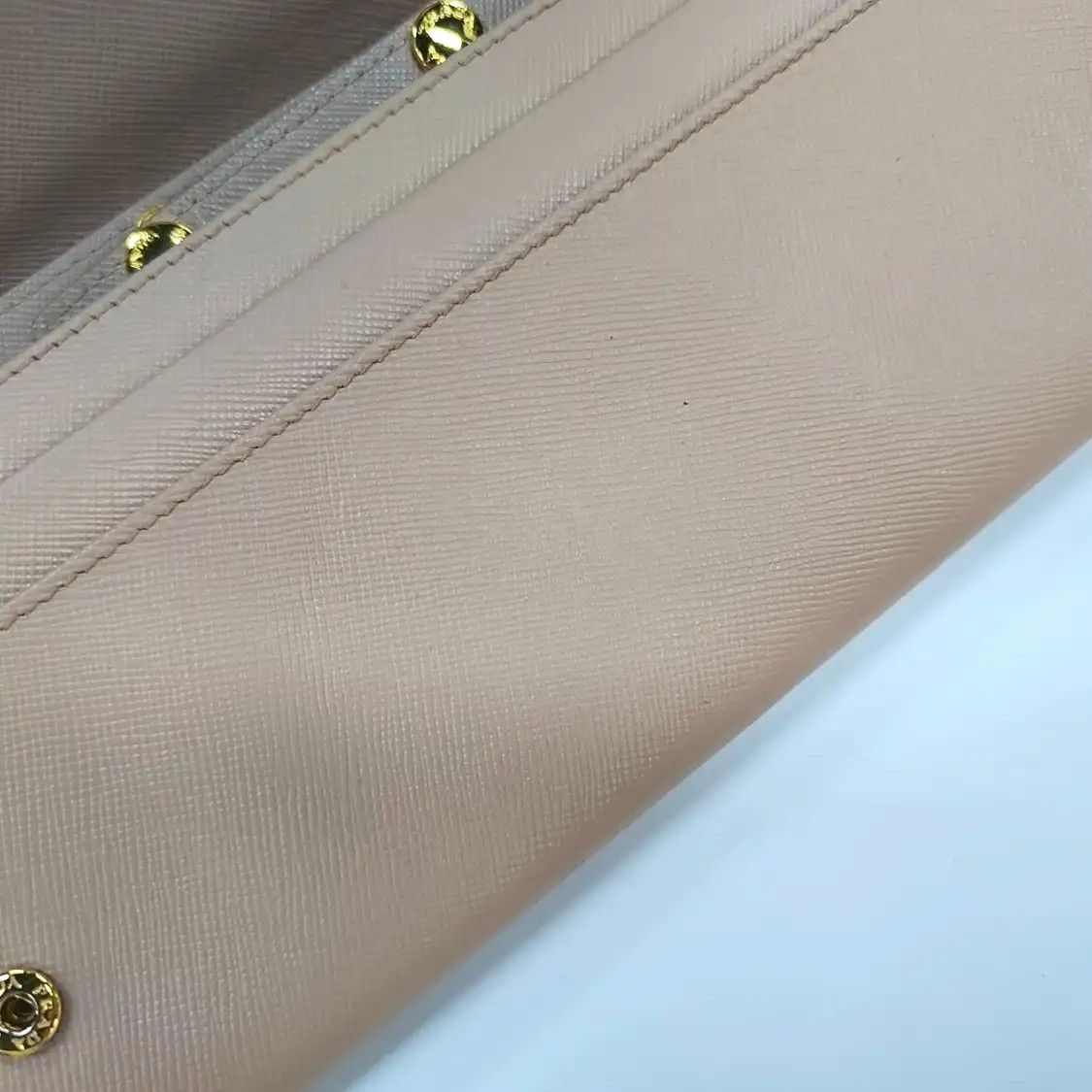 Prada PRADA pink cowhide leather shoulder bag crossbody bag gold hardware detachable s Size ONE SIZE - 9 Thumbnail